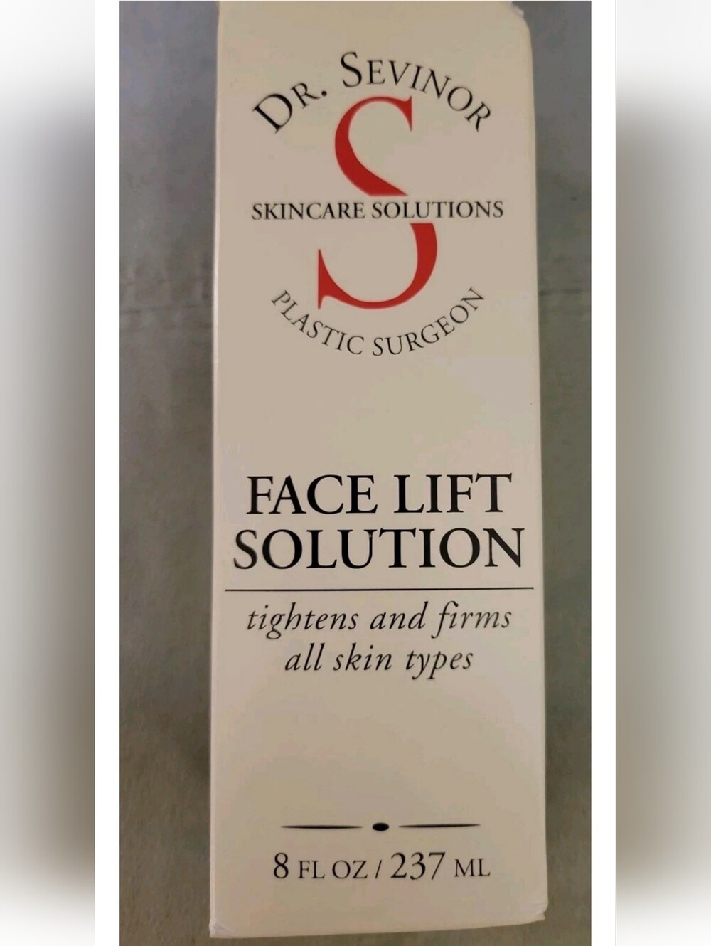 Dr. Sevinor Skincare Solutions Face Lift Solution Formula Tightens Firms 8oz